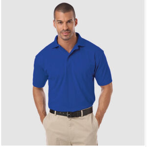 Men's Blue Generation Royal Blue Polo Shirt XL